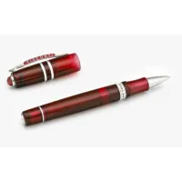 Picture Italian Demo Stones Ruby ballpoint pen as a gift