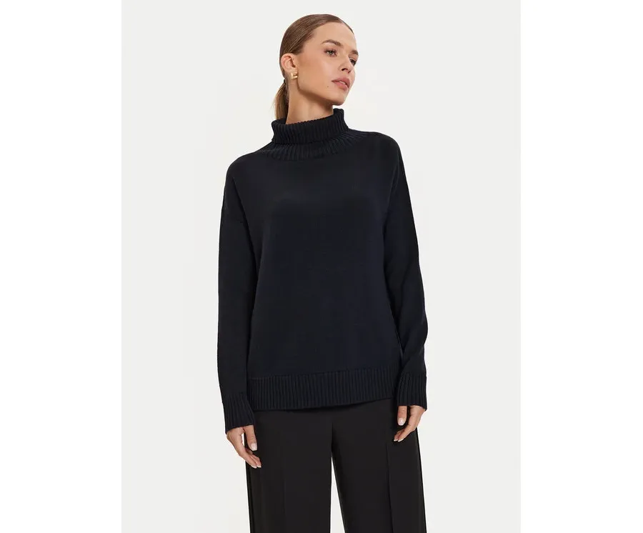 obrazek 1 Max Mara Leisure Golf Superbo 2426366148 Granatowy Relaxed Fit