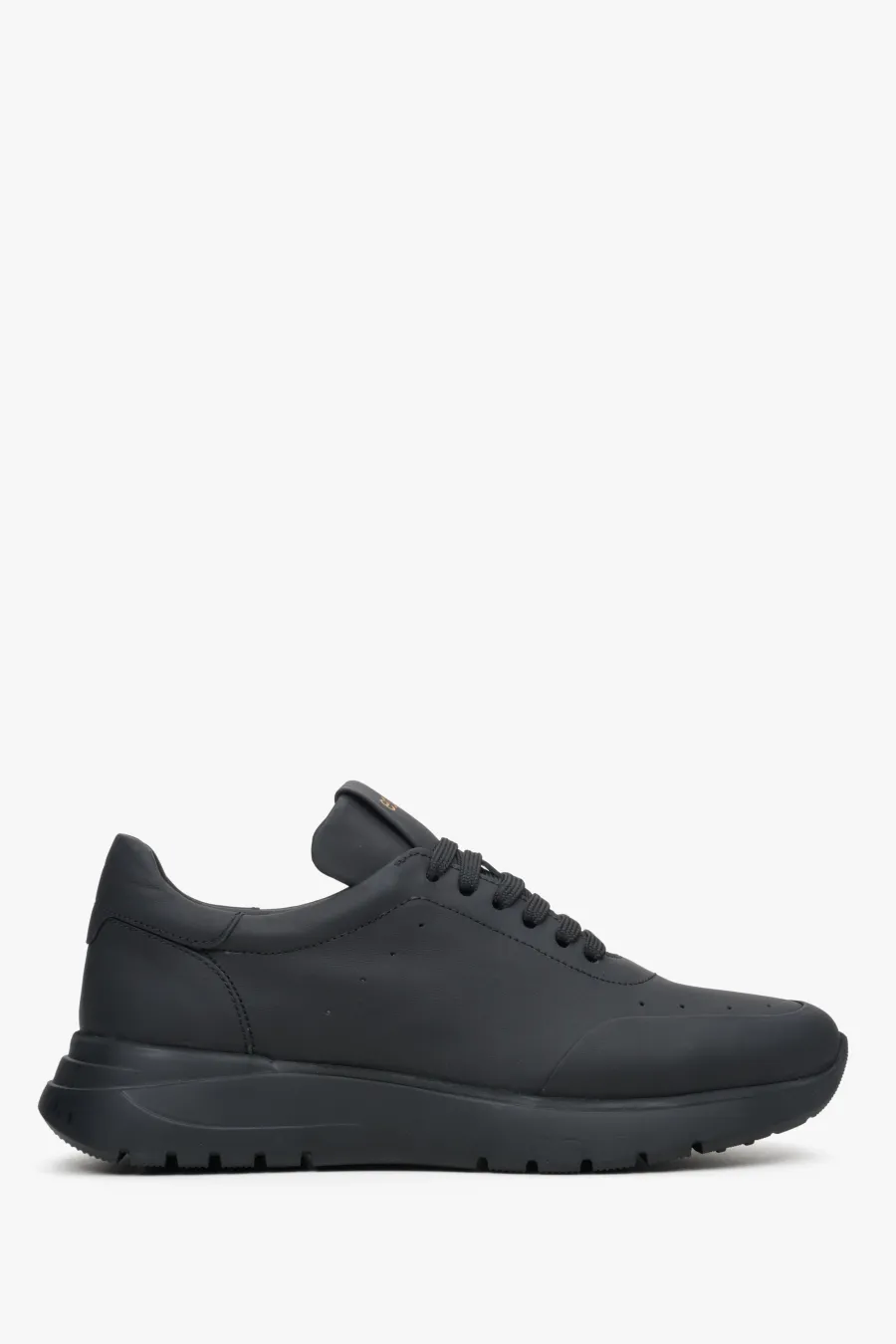 obrazek 1 Estro: Skórzane sneakersy damskie z matowej skóry naturalnej