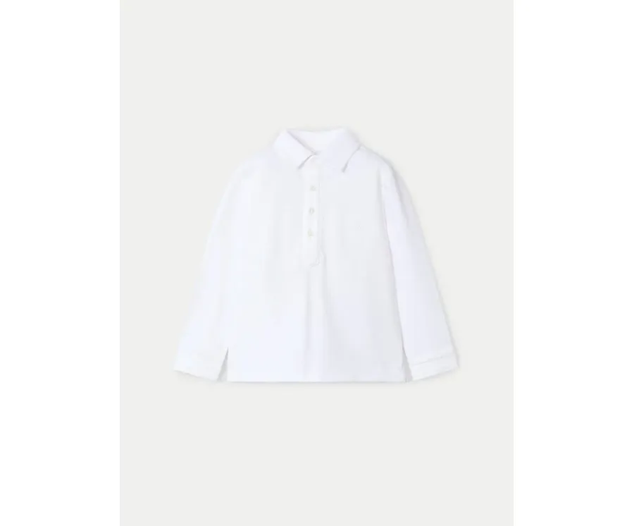 obrazek 1 Mayoral Polo 4101 Biały Regular Fit