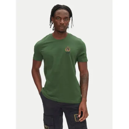 Zdjęcie Aeronautica Militare T-Shirt 251TS2391J592 Zielony Regular Fit