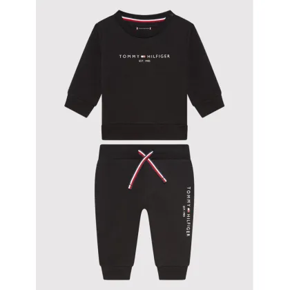 Zdjęcie Tommy Hilfiger Dres Baby Essential KN0KN01485 Czarny Regular Fit