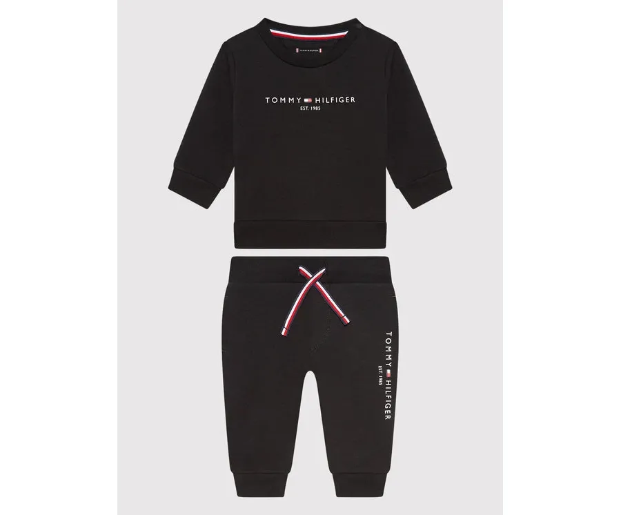 obrazek 1 Tommy Hilfiger Dres Baby Essential KN0KN01485 Czarny Regular Fit