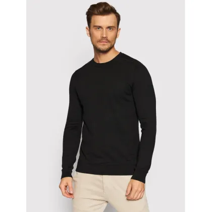 Zdjęcie Selected Homme Sweter Berg 16074682 Czarny Regular Fit