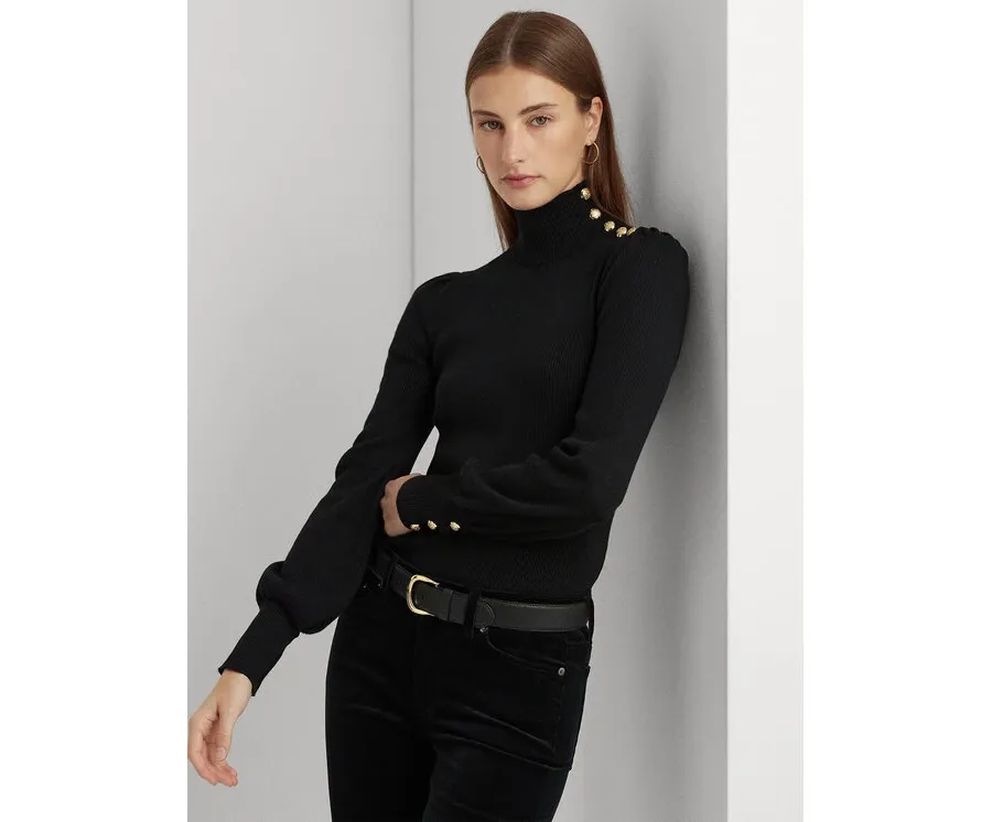 obrazek 1 Lauren Ralph Lauren Golf 200882214001 Czarny Slim Fit LAUREN RALPH LAUREN