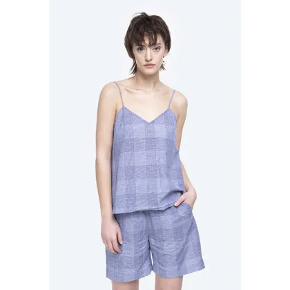 Zdjęcie Norse Projects bluzka z domieszką lnu Sille Light