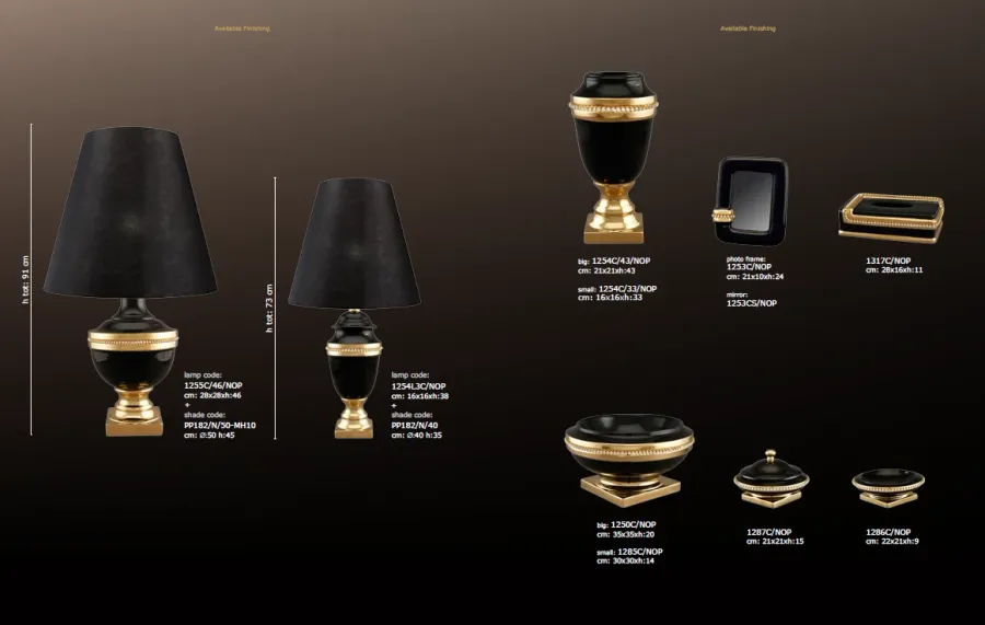 obrazek 3 Duża klasyczna lampa do salonu i gabinetu