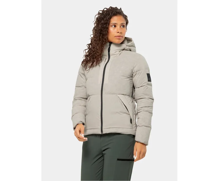 obrazek 1 Jack Wolfskin Kurtka zimowa Wandermood Down Jkt 1207321 Szary Regular Fit