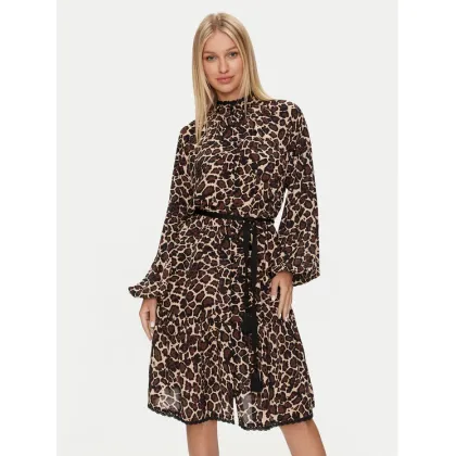 Zdjęcie Replay Sukienka codzienna W9113 .000.74994 Brązowy Loose Fit REPLAY