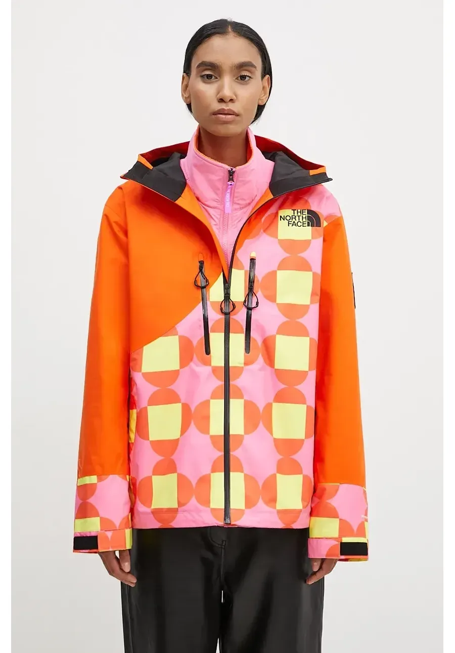 obrazek 1 The North Face kurtka TNF x Yinka Ilori kolor pomarańczowy przejściowa NF0A89U97EI1