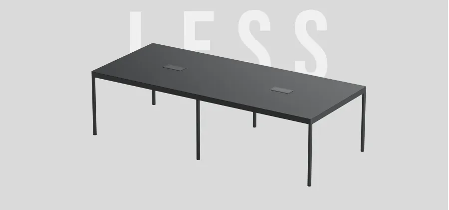 obrazek 6 Prestiżowy stół konferencyjny z kolekcji Less