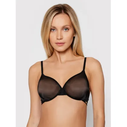 Zdjęcie Gossard Biustonosz z fiszbiną Glossies Sheer Moulded 6271 Czarny
