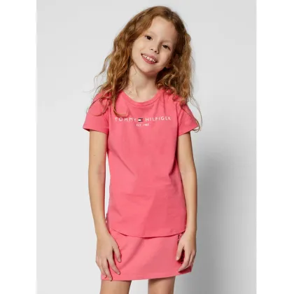 Zdjęcie Tommy Hilfiger T-Shirt Essential Tee KG0KG05242 D Różowy Regular Fit