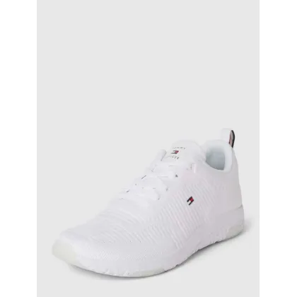 Zdjęcie Tommy Hilfiger Sneakersy Corporate Knit Rib Runner FM0FM02838 Biały
