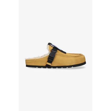 Zdjęcie MCQ klapki zamszowe Grow-Up kolor żółty 682023R27982001-YELLOW