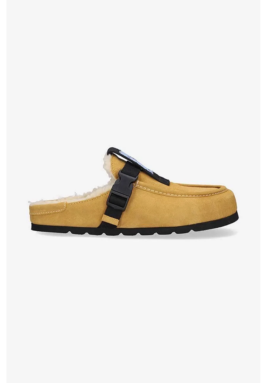 obrazek 1 MCQ klapki zamszowe Grow-Up kolor żółty 682023R27982001-YELLOW