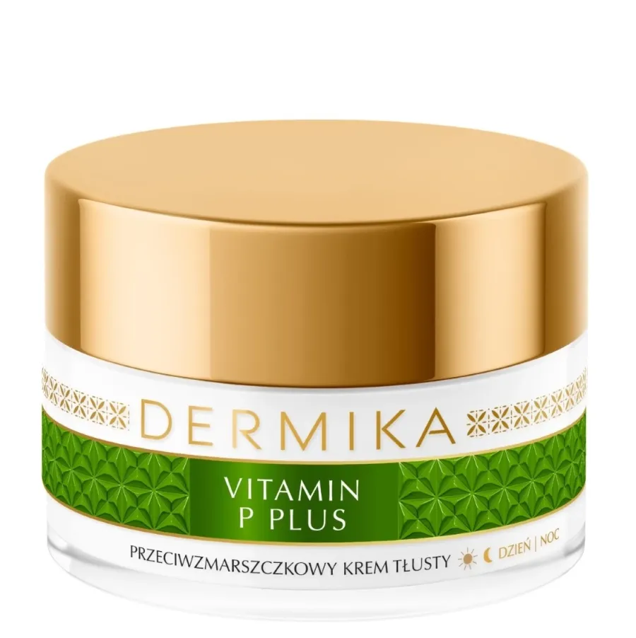 obrazek 1 Dermika Vitamin P Plus Przeciwzmarszczkowy krem tłusty 50ml 50 ml