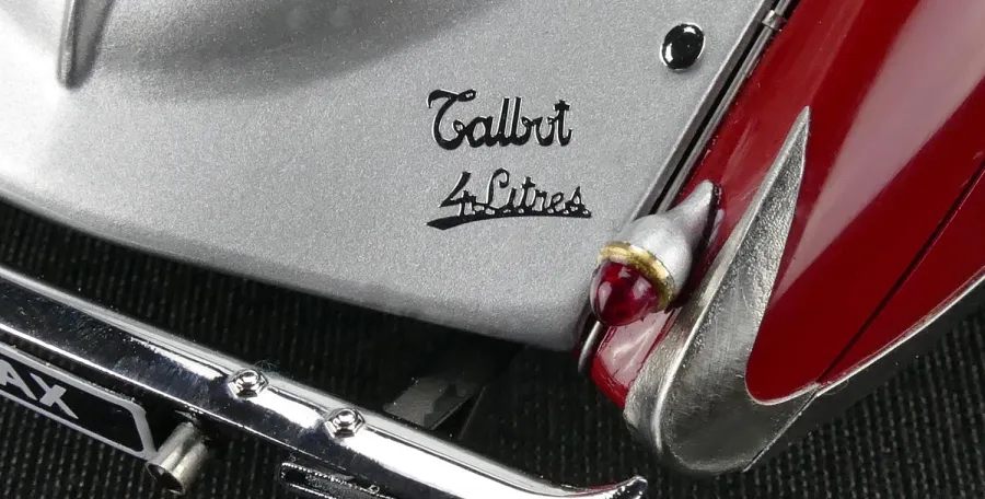 obrazek 9 Auto Talbot-Lago Coupé T150 C-SS Figoni & Falaschi “Teardrop”, 1937-39 srebrno-czerwony
