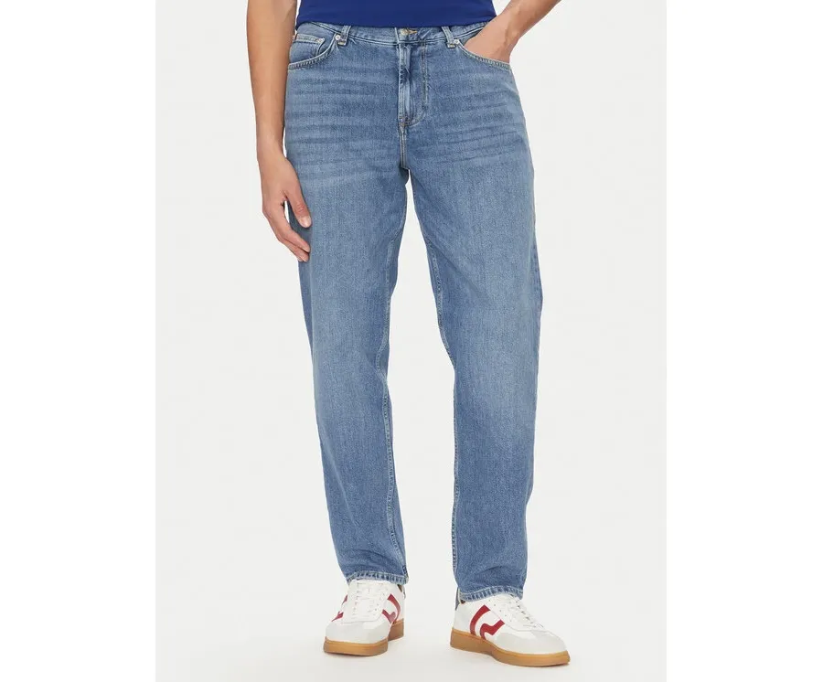 obrazek 1 Tommy Hilfiger Jeansy Harlem MW0MW38815 Niebieski Tapered Fit