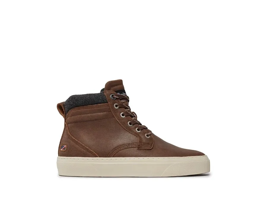 obrazek 1 Pepe Jeans Sneakersy PMS30998 Brązowy
