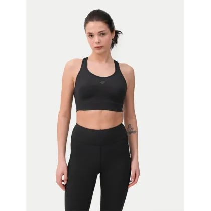 Zdjęcie 4F Biustonosz sportowy 4FWSS24USBAF117 Czarny