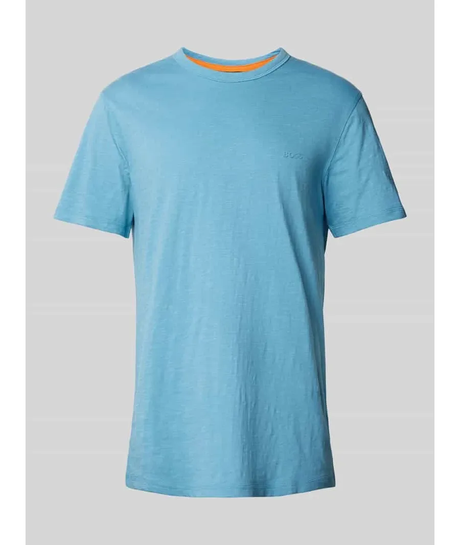 obrazek 1 T-shirt z detalem z logo