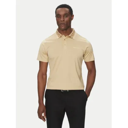 Zdjęcie KARL LAGERFELD Polo 745001 552200 Beżowy Slim Fit