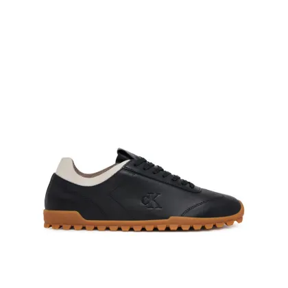 Zdjęcie Calvin Klein Jeans Sneakersy Low Profile Runner Mg Lth Mix YW0YW01847 Czarny