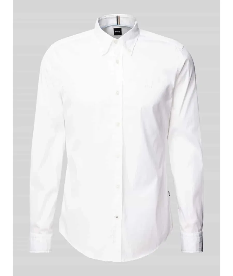 obrazek 1 Koszula biznesowa o kroju slim fit z kołnierzykiem typu kent model ‘Roan’