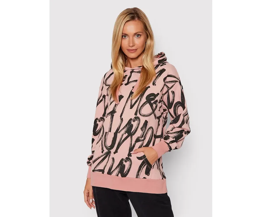 obrazek 1 Deha Bluza B54092 Różowy Regular Fit