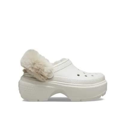 Zdjęcie Crocs Klapki Stomp Lined Clog 208547 Beżowy