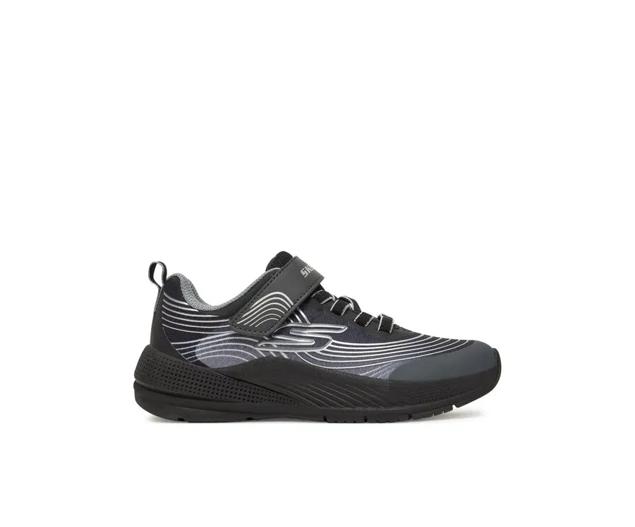 obrazek 1 Skechers Sneakersy Microspec Advance- 403926L/BKSL Czarny