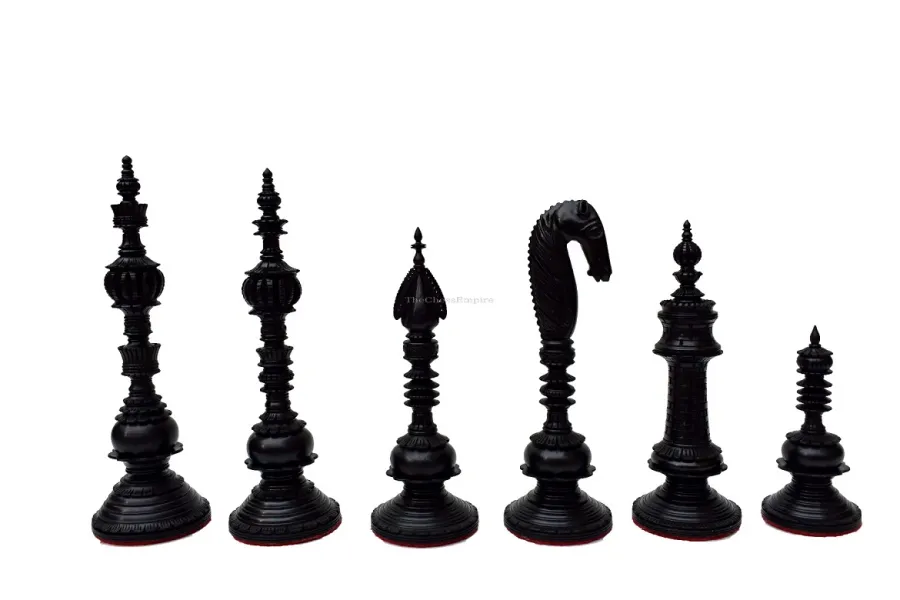 obrazek 4 Reprodukcja 5,5 calowego zestawu szachowego z serii Pepys 1820 - The Chess Empire
