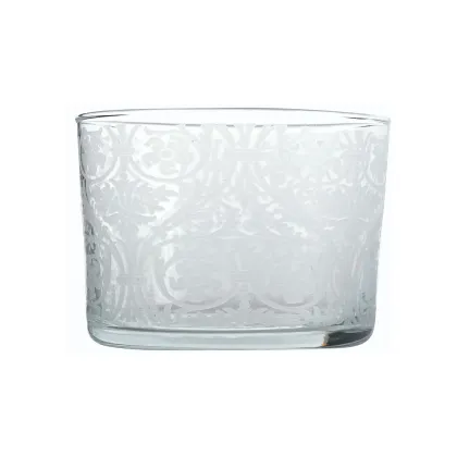 Zdjęcie Elegancki szklany zestaw 6 pucharków we wzory - Virginia Casa