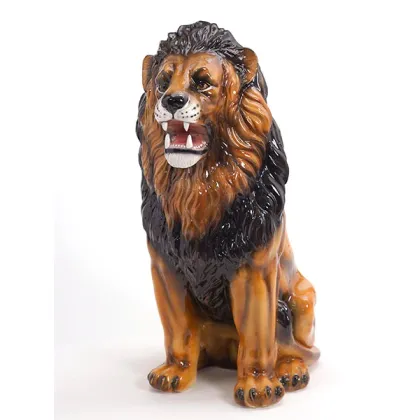 Picture A unique ceramic lion