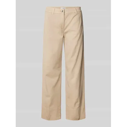 Zdjęcie Spodnie o luźnym kroju z zapięciem na guzik model ‘Mirela’