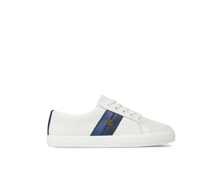 obrazek 1 Lauren Ralph Lauren Sneakersy Janson II 802925365002 Biały LAUREN RALPH LAUREN