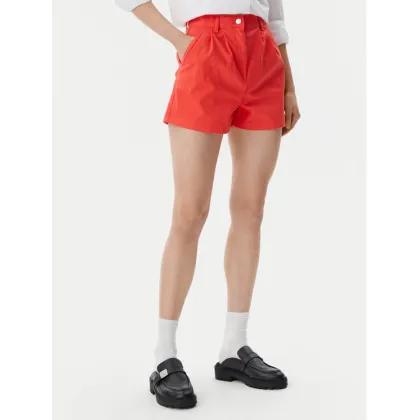 Zdjęcie Tommy Jeans Szorty materiałowe Claire DW0DW21643 Pomarańczowy Regular Fit