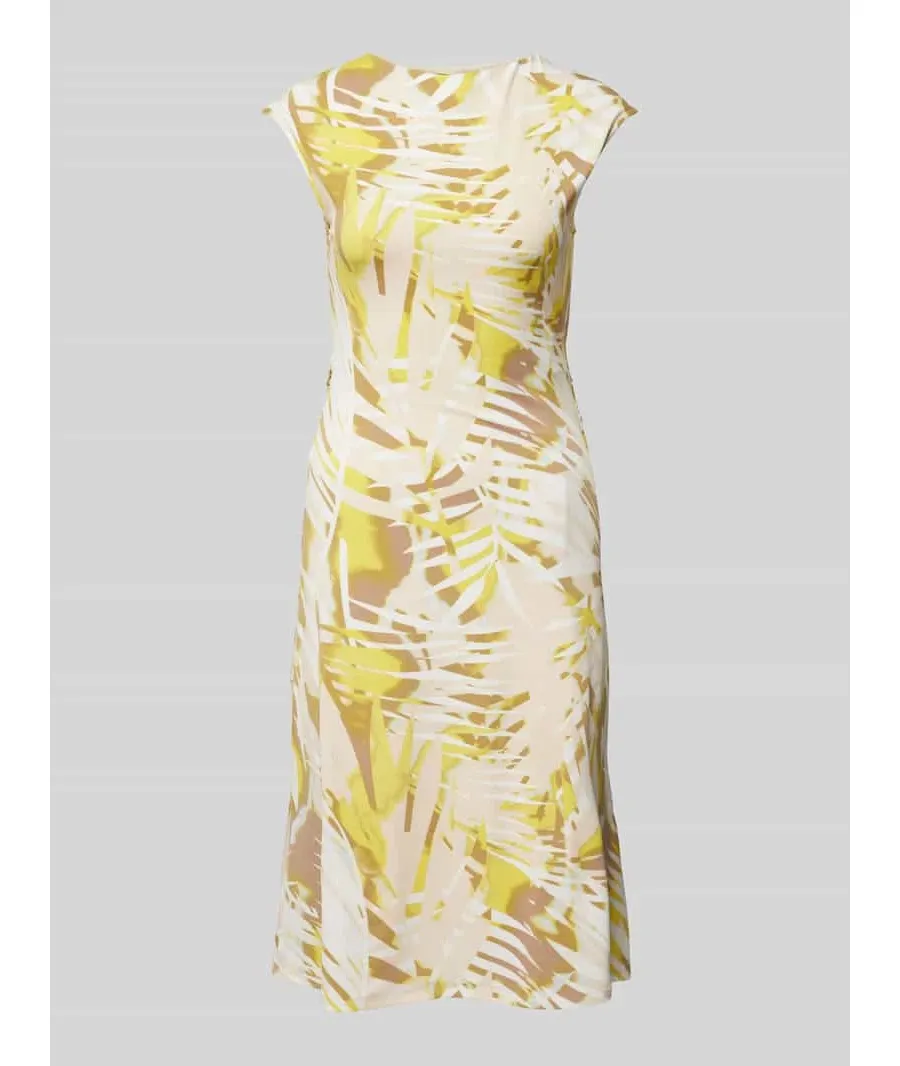 obrazek 1 Sukienka etui z wzorem na całej powierzchni