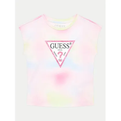 Zdjęcie Guess T-Shirt K4YI09 K6YW3 Kolorowy Boxy Fit