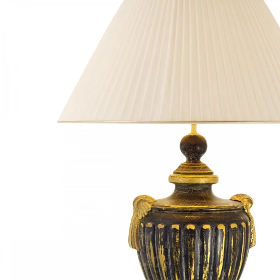 obrazek 3 Lampa stołowa z ceramiki H.56xL.30xP.26 cm