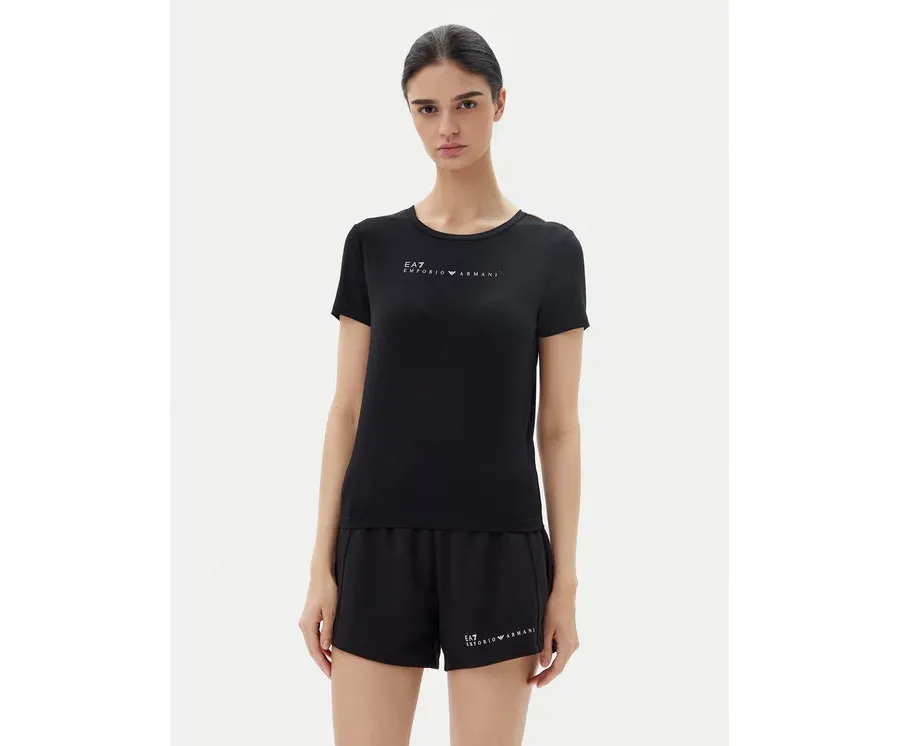 obrazek 1 EA7 Emporio Armani T-Shirt 7W000274 AF12945 UC001 Czarny Slim Fit