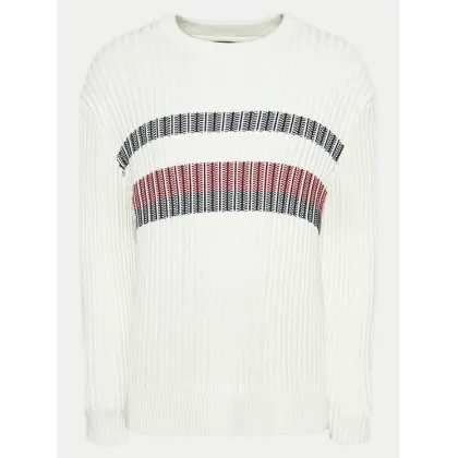 Zdjęcie Tommy Hilfiger Sweter MW0MW37246 Écru Regular Fit