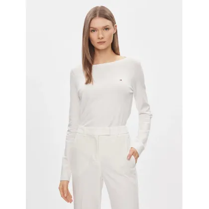 Zdjęcie Tommy Hilfiger Sweter WW0WW42050 Biały Regular Fit