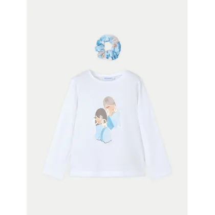 Zdjęcie Mayoral Bluzka 3016 Écru Regular Fit