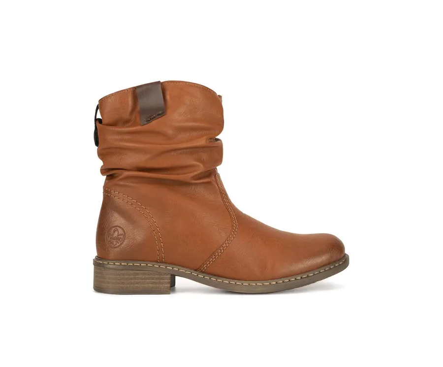 obrazek 1 Rieker Botki Z4180-22 Brązowy