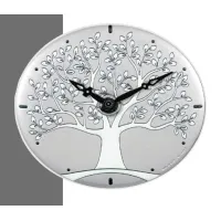 Picture A unique clock with a representation of the tree of life