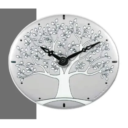 Picture A unique clock with a representation of the tree of life