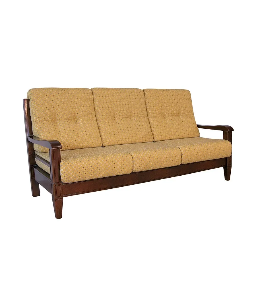 obrazek 1 Wyjątkowa tapicerowana trzyosobowa włoska sofa
