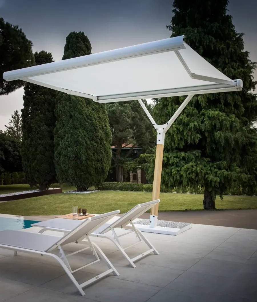 obrazek 2 Parasol Salento z elektrycznym mechanizmem rozkładania 300×250 cm do ogrodu